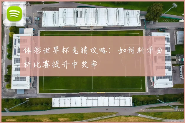 体彩世界杯竞猜攻略：如何科学分析比赛提升中奖率